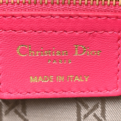 Christian Dior Lambskin Cannage Medium Lady Dior Fuchsia 6 of 16
