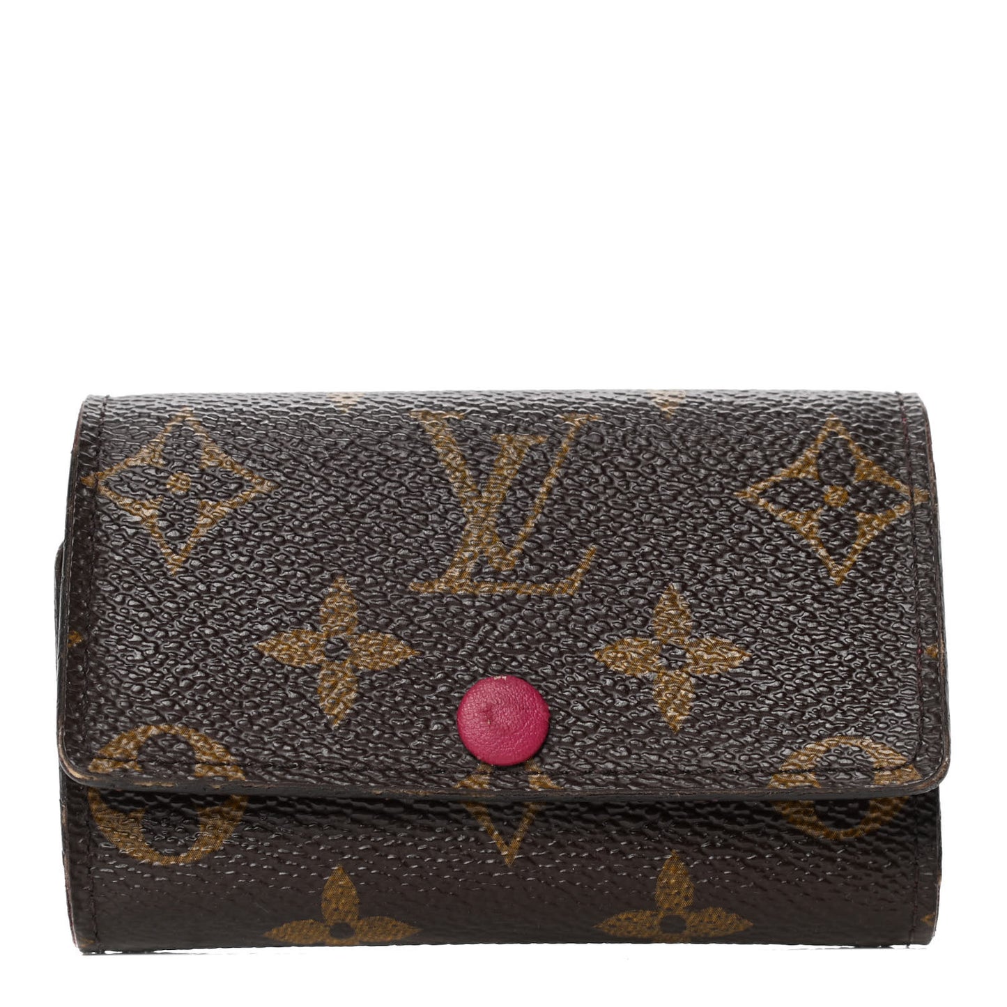 Monogram 6 Key Multicles Holder Fuchsia