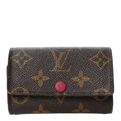 Louis Vuitton Monogram 6 Key Multicles Holder Fuchsia 1 of 4