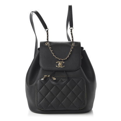 Chanel Caviar Quilted Business Affinity Backpack Black 1 of 10