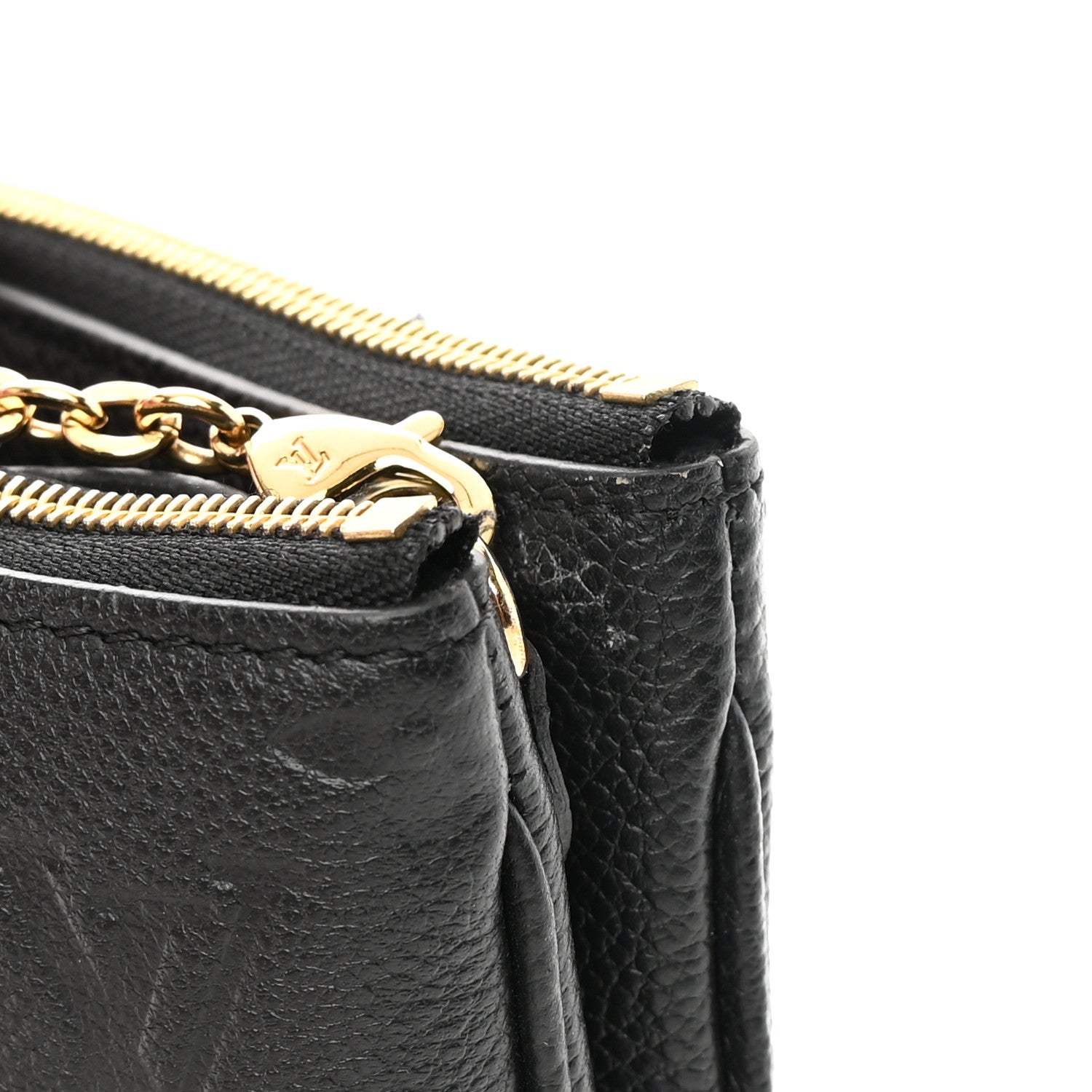Louis Vuitton Empreinte Double Zip Pochette Black 13 of 13