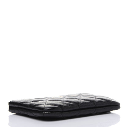 Chanel Caviar Quilted Small Pouch Black 4 of 11
