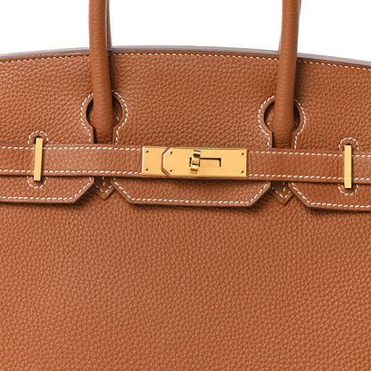 Hermes Togo BIRKIN 30 Gold 15 of 19
