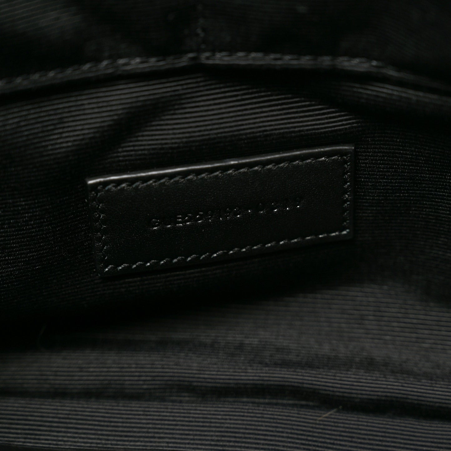 Calfskin Matelasse Monogram Cassandre Tablet Pouch Black