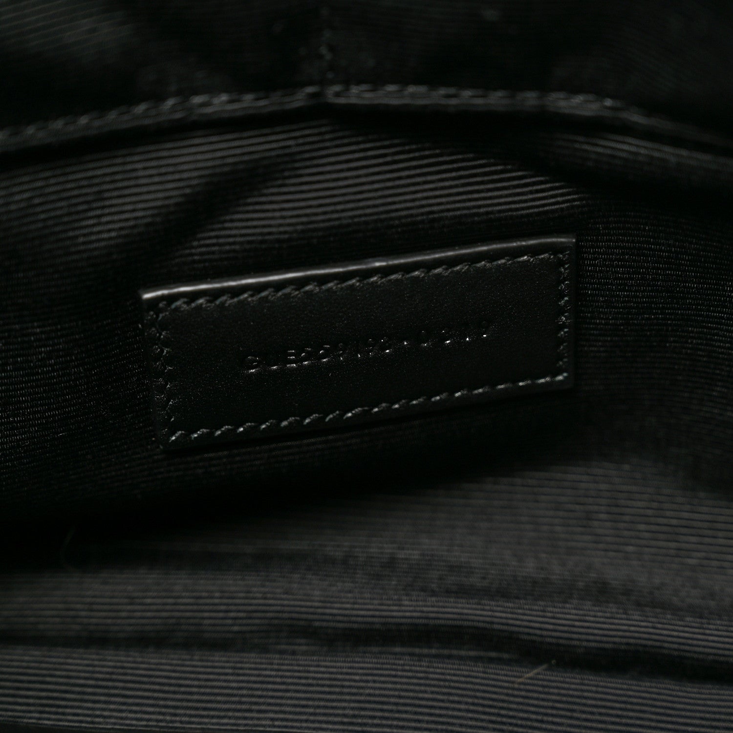 Saint Laurent Calfskin Matelasse Monogram Cassandre Tablet Pouch Black 7 of 7