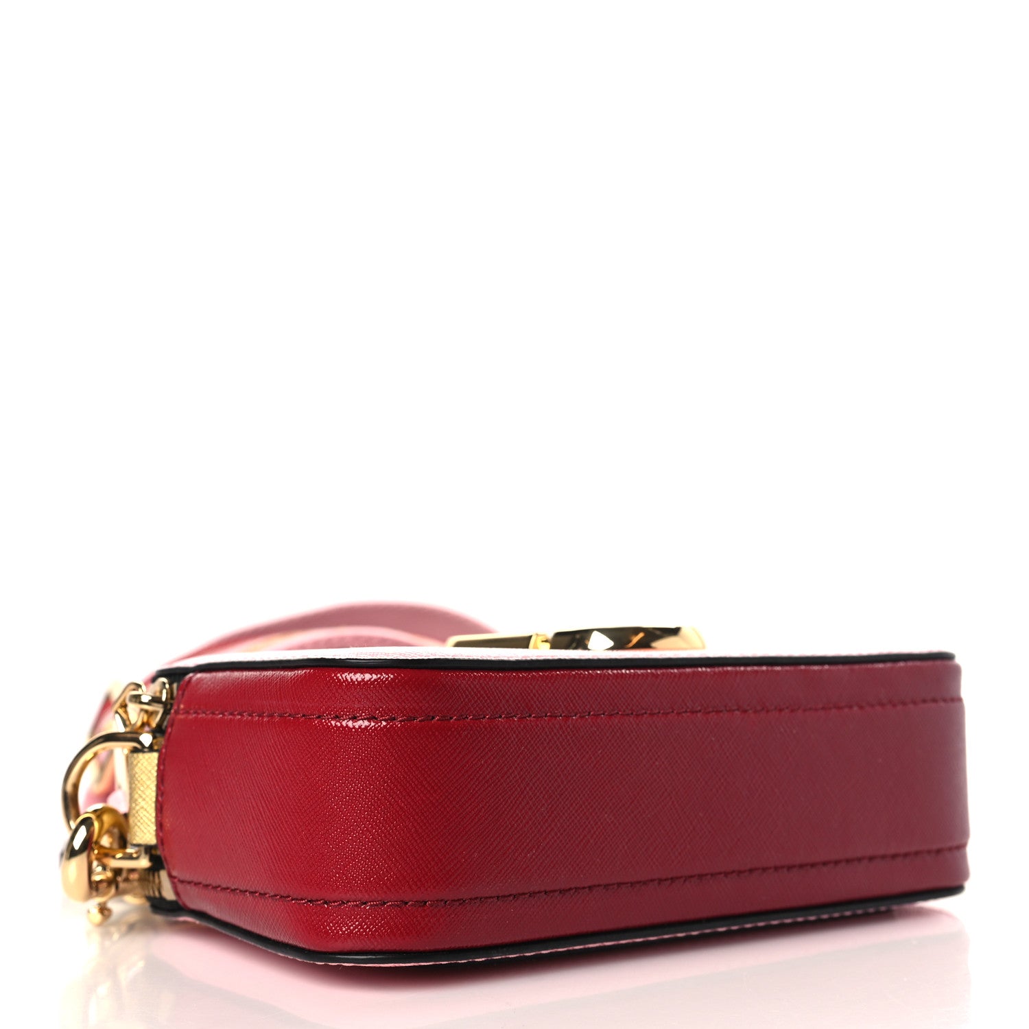 Marc Jacobs Saffiano Small Snapshot Camera Bag Pink Multicolor 4 of 10