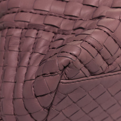 Bottega Veneta Nappa Intrecciato Boutis Top Handle Tote Desert Rose 8 of 12