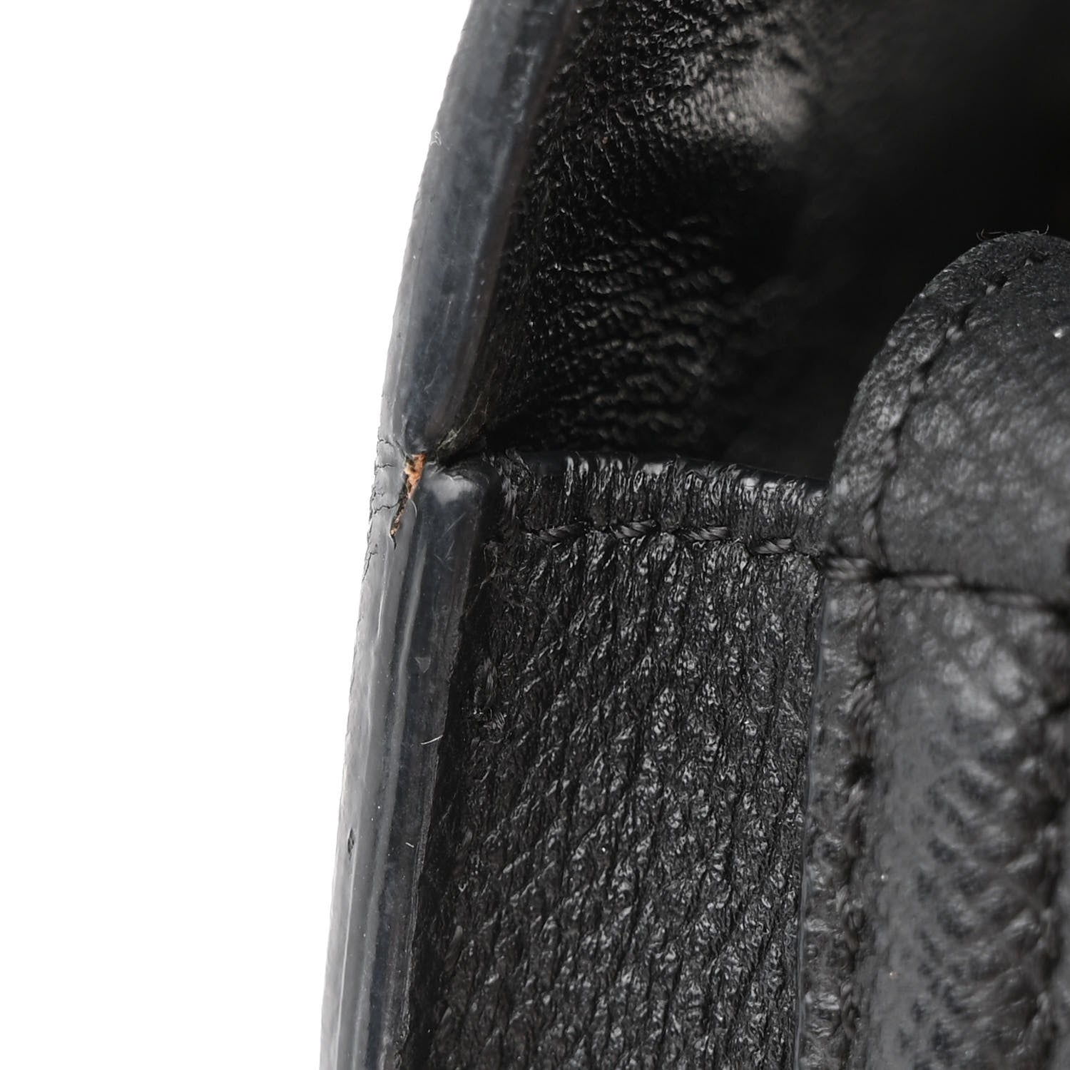 Celine Grained Calfskin Small Trotteur Black 13 of 20