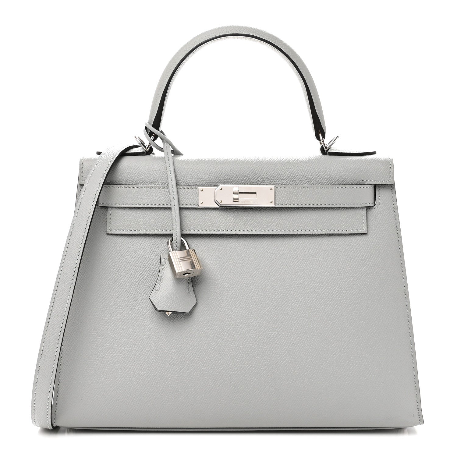 Hermes Epsom Kelly Sellier 28 Bleu Glacier 1 of 11