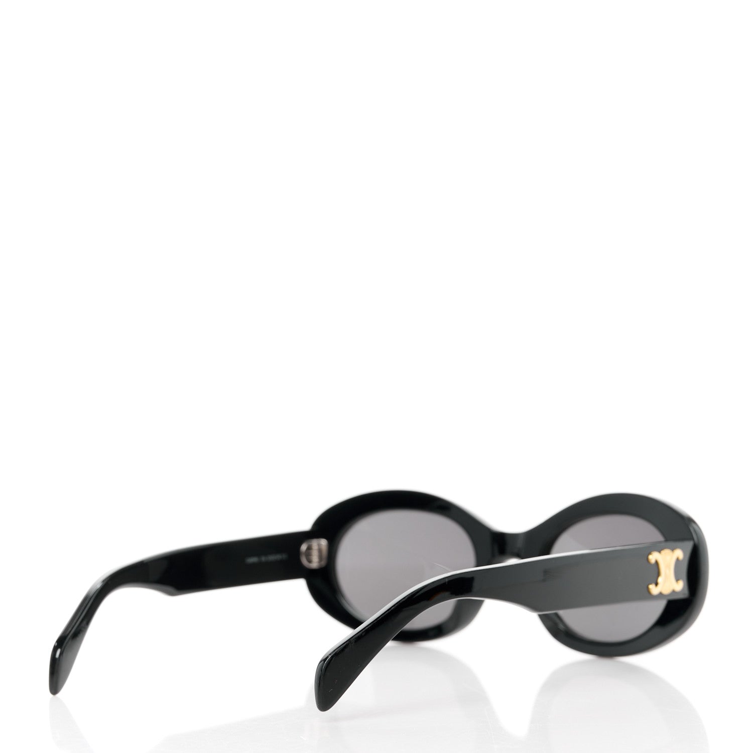 Celine Acetate Triomphe 01 Sunglasses CL 40194U Black 4 of 8