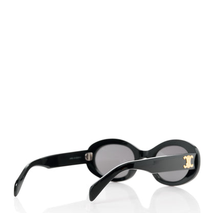 Celine Acetate Triomphe 01 Sunglasses CL 40194U Black 4 of 8