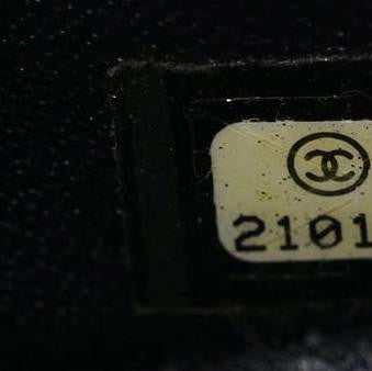 Lambskin Chevron Quilted Mini Square Flap Black