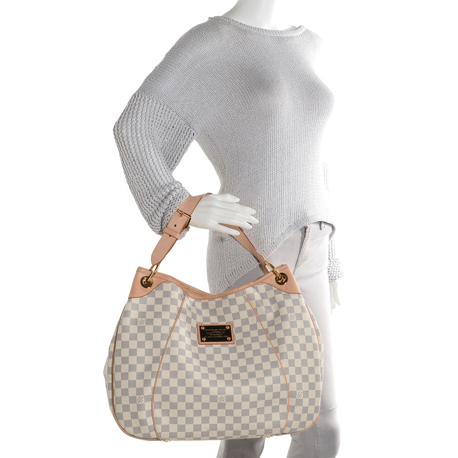 Louis Vuitton Damier Azur Galliera GM 2 of 6