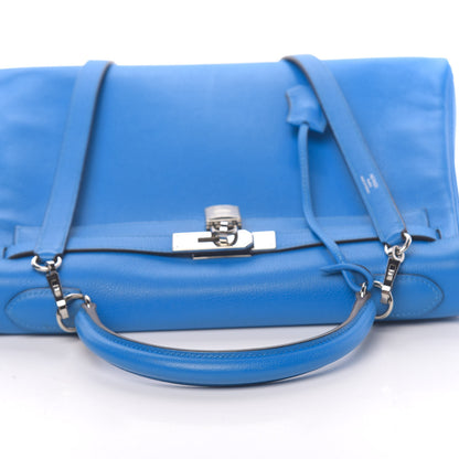 Hermes Evercolor Kelly Retourne 32 Bleu Hydra 14 of 42