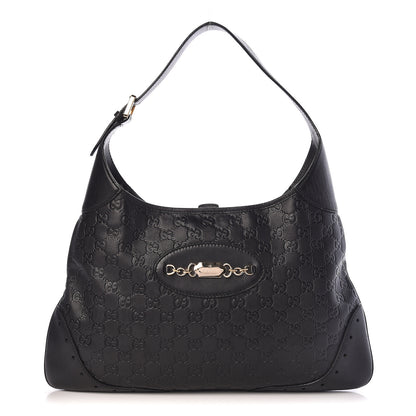 Gucci Guccissima Punch Hobo Black 1 of 10