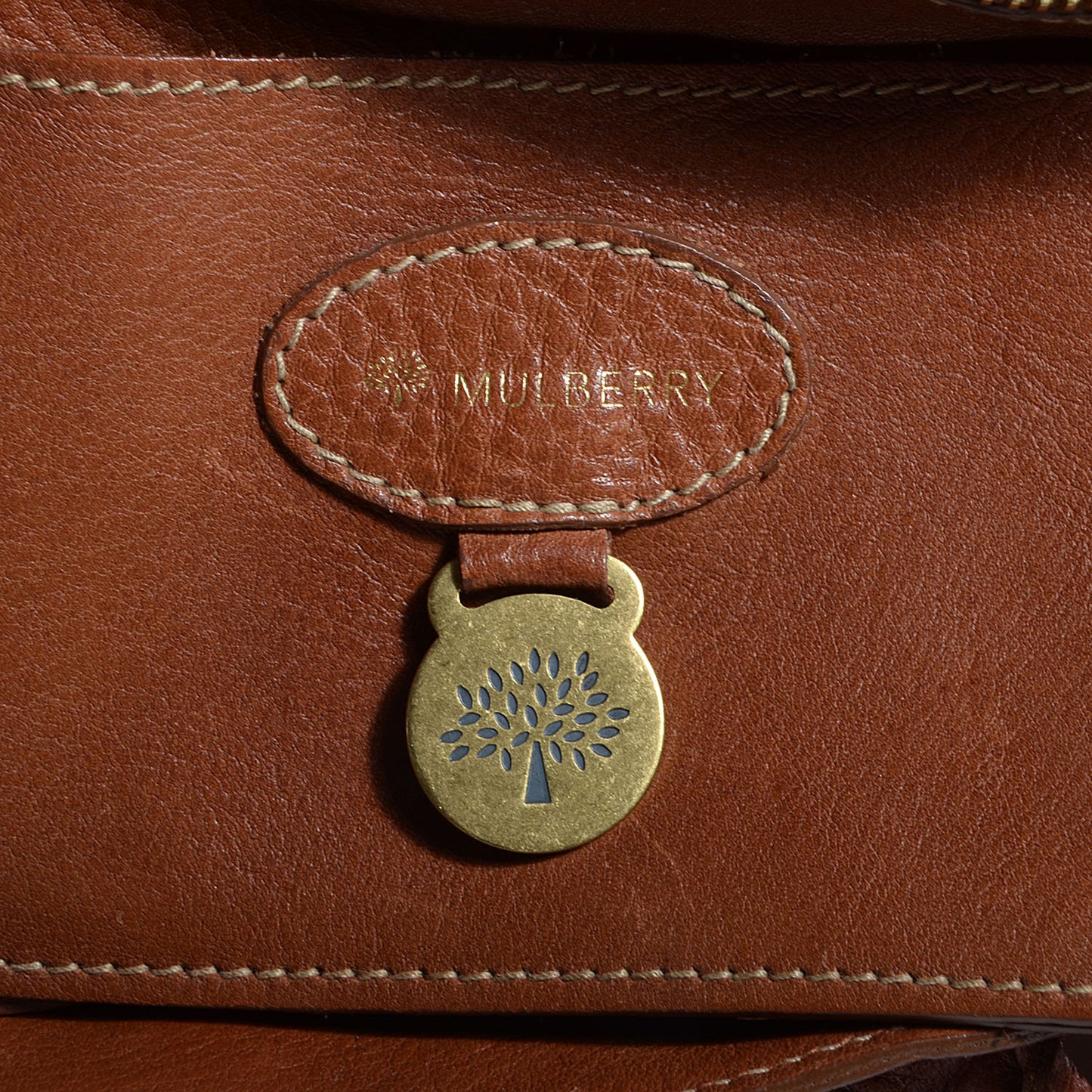 Natural Leather Bayswater Oak