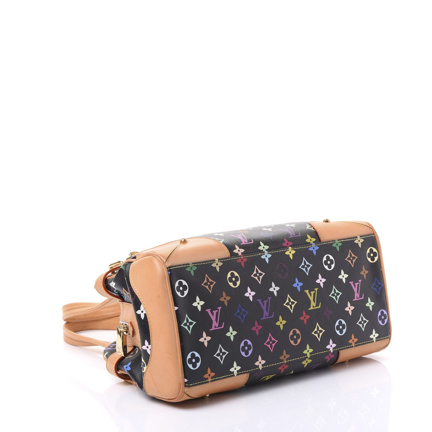Louis Vuitton Monogram Multicolor Claudia Black 3 of 10