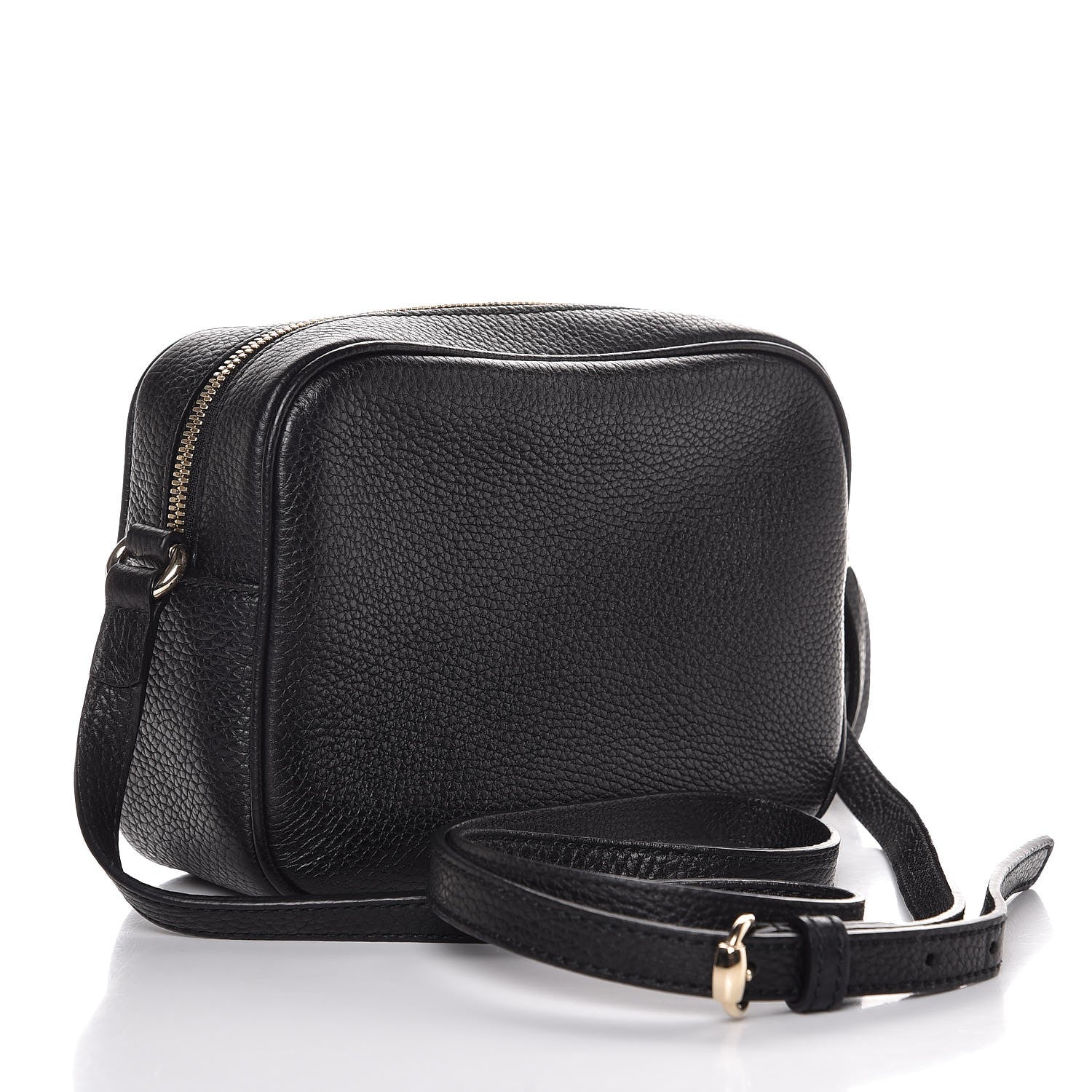 Gucci Pebbled Calfskin Small Soho Disco Bag Black 3 of 8