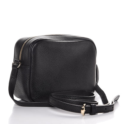 Gucci Pebbled Calfskin Small Soho Disco Bag Black 3 of 8