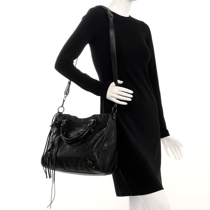 Balenciaga Agneau Classic Hardware Velo Black 2 of 9