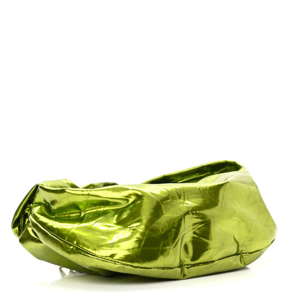 Bottega Veneta Metallic Crushed Calfskin Mini Jodie Chlorophyll 6 of 10