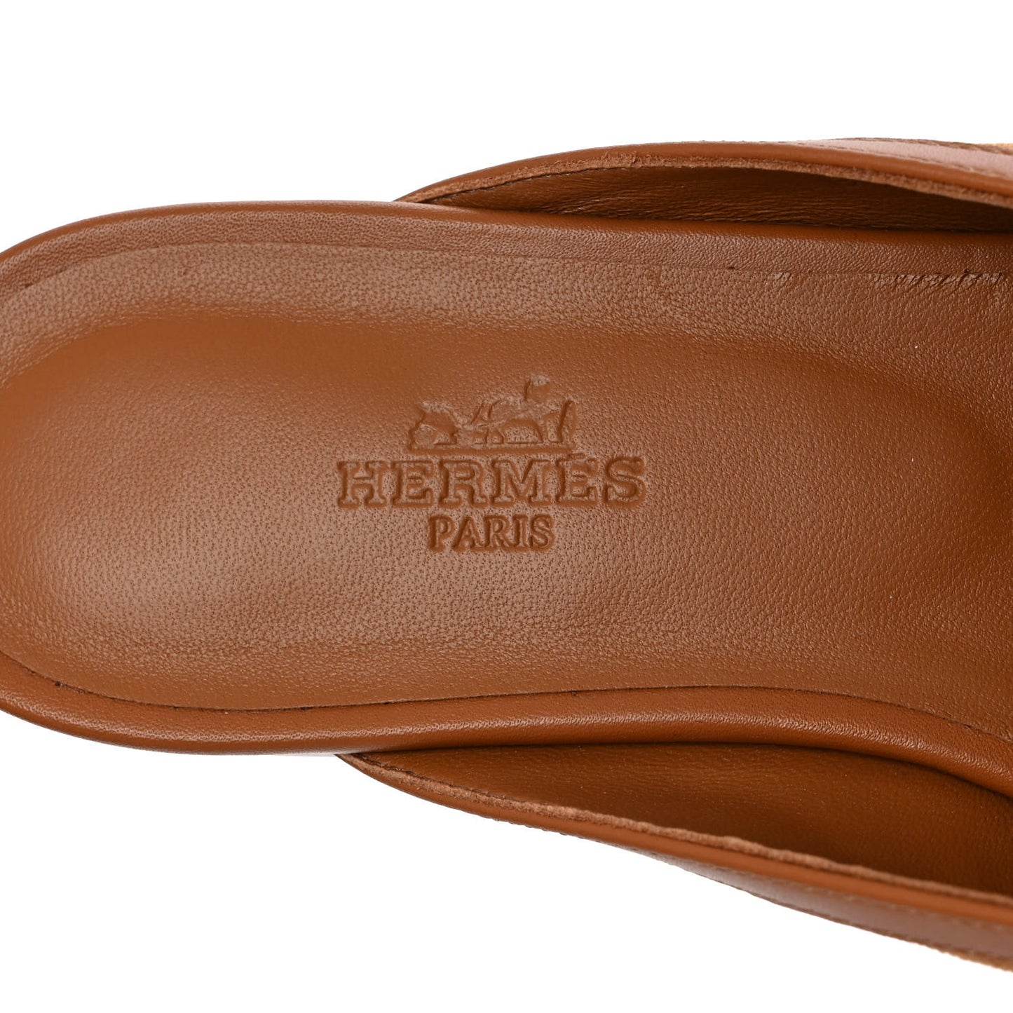 Cotton Canvas Calfskin Oz Mules 37 Naturel Beige Dore