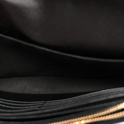 Christian Dior Satin Cannage Lady Dior Convertible Clutch Black 5 of 10