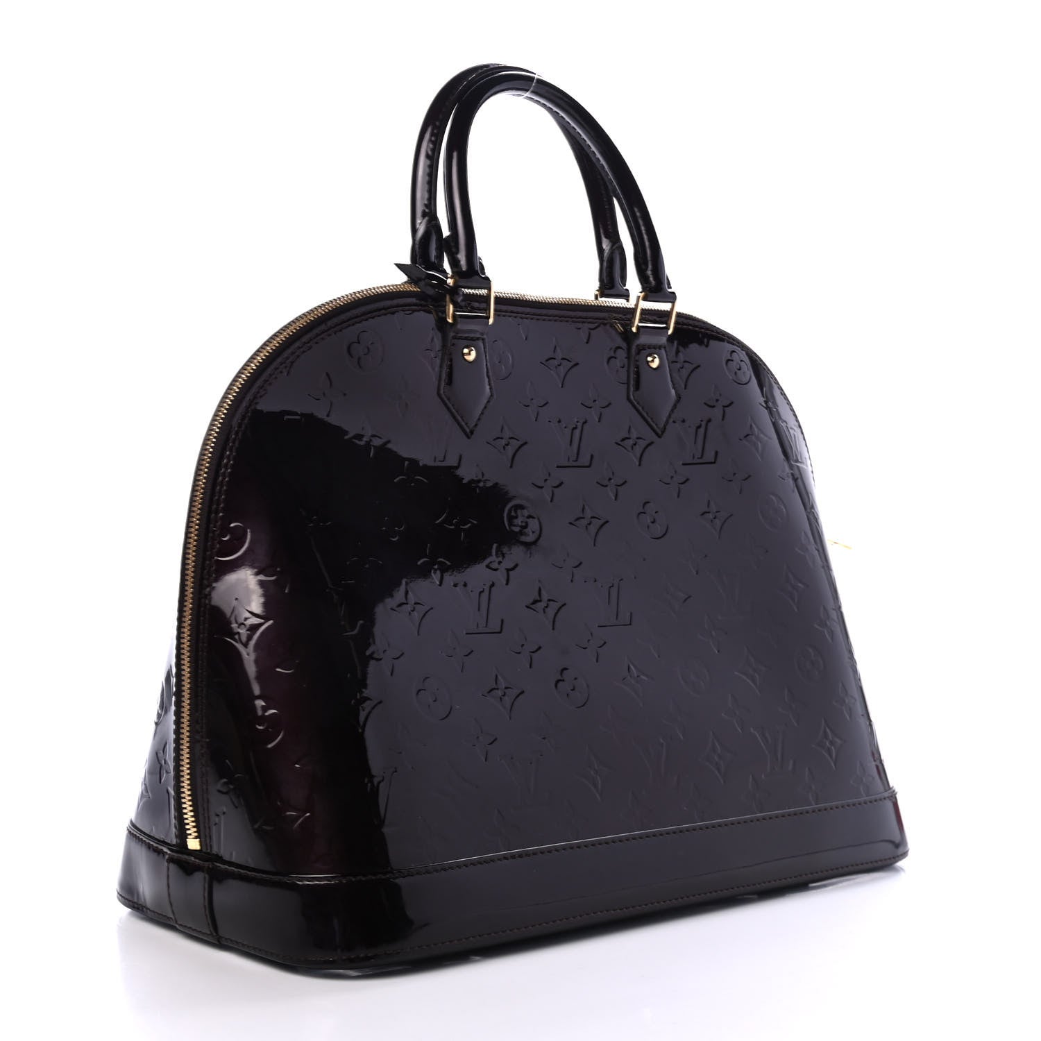 Louis Vuitton Vernis Alma GM Amarante 2 of 5