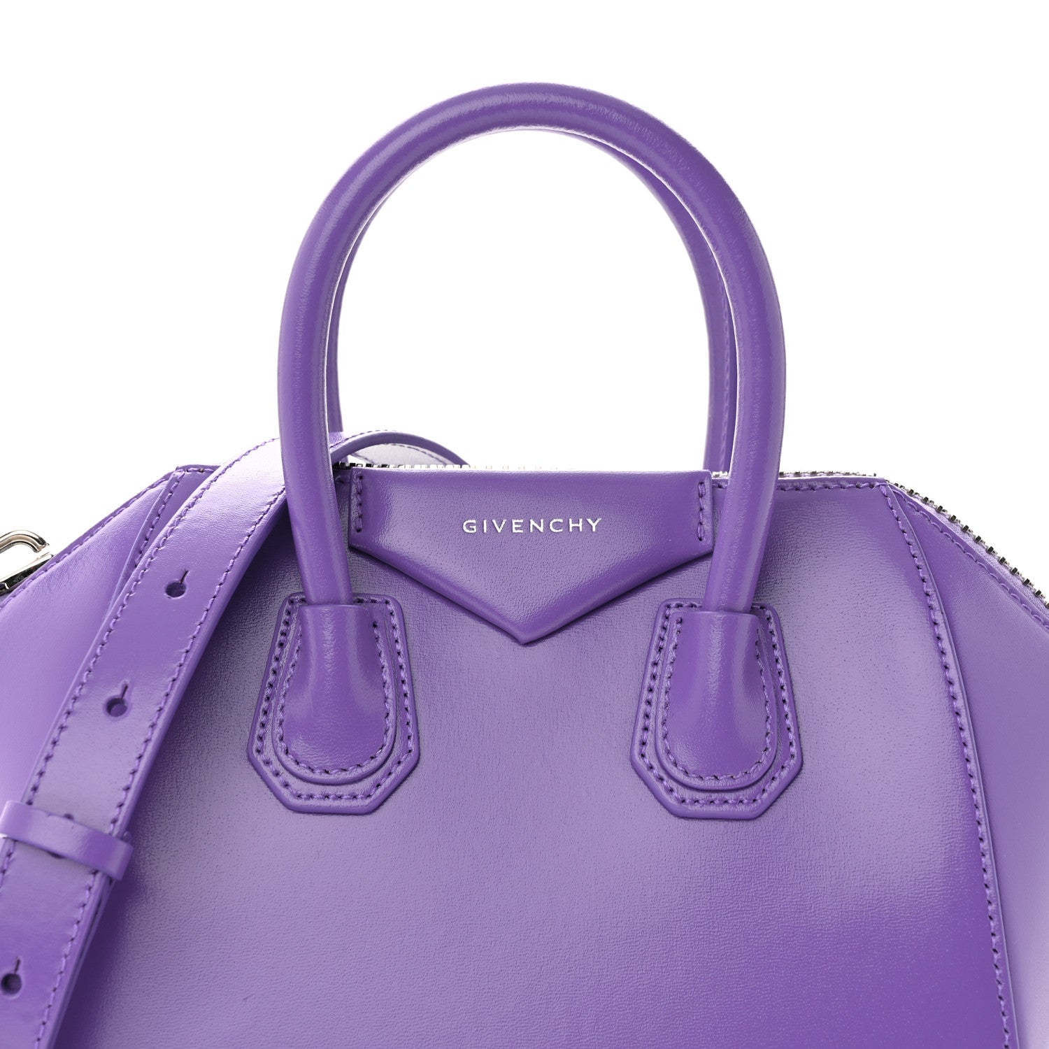 Givenchy Box Calfskin Mini Antigona Purple Dahlia 8 of 13