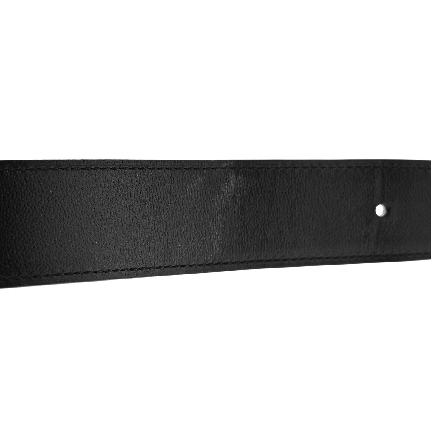 Chamonix Togo PVD Plated 32mm Tonight Belt 95 Black Bleu Nuit
