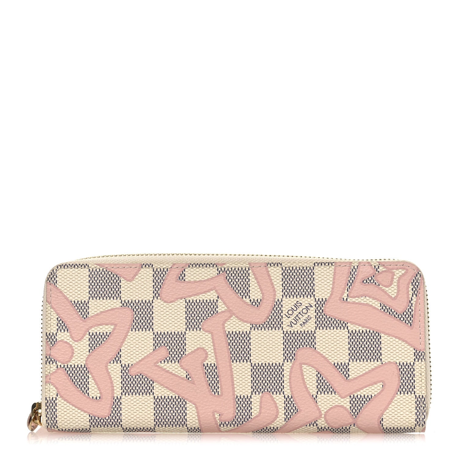 Louis Vuitton Damier Azur Tahitienne Clemence Wallet 1 of 8
