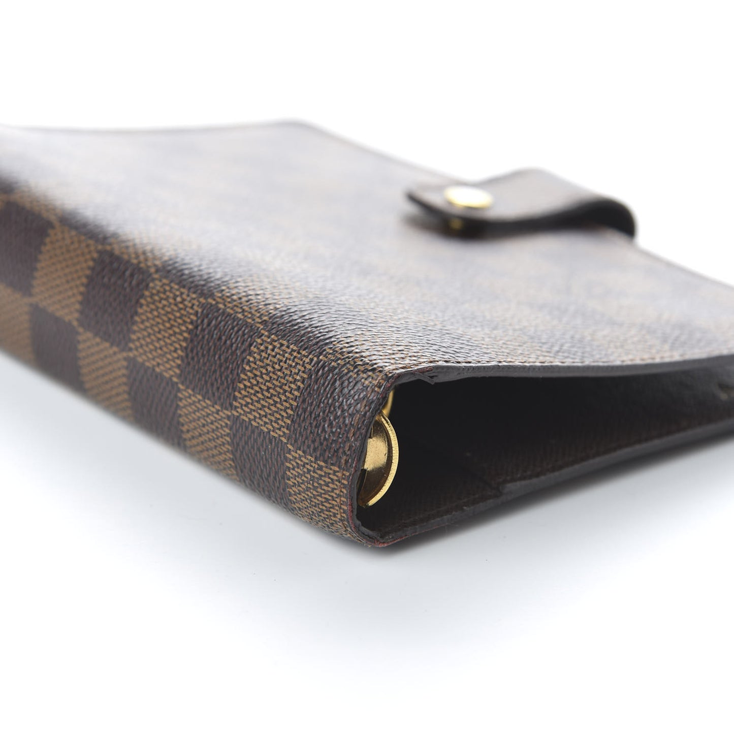 Damier Ebene Medium Ring Agenda Cover