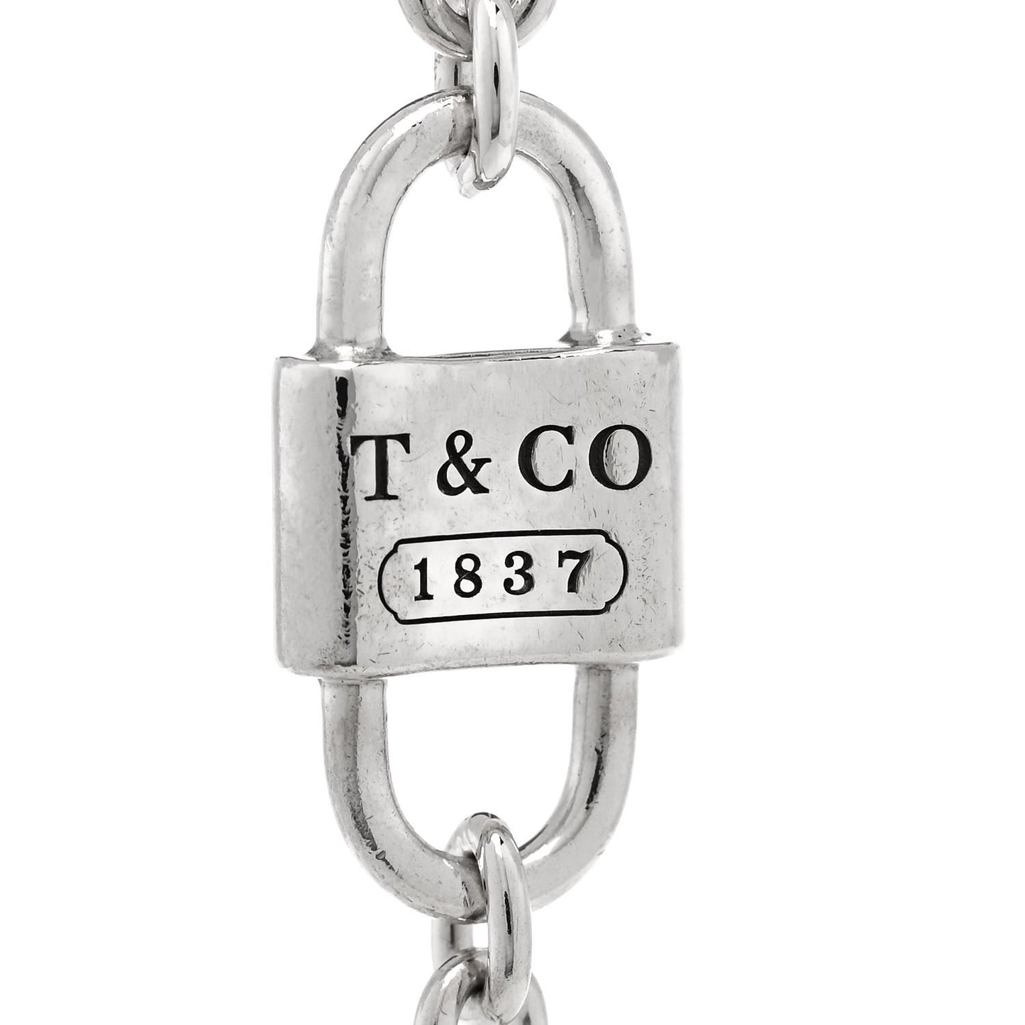 Sterling Silver 1837 Lock Bracelet