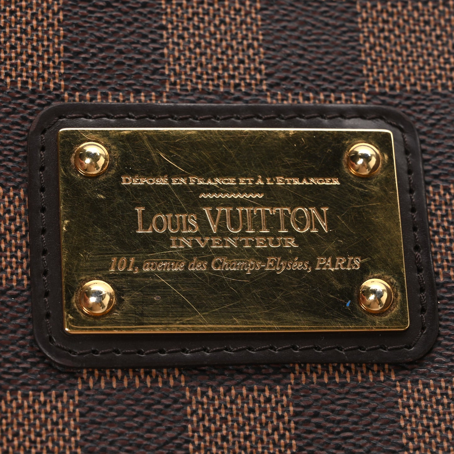 Damier Ebene Eva Clutch