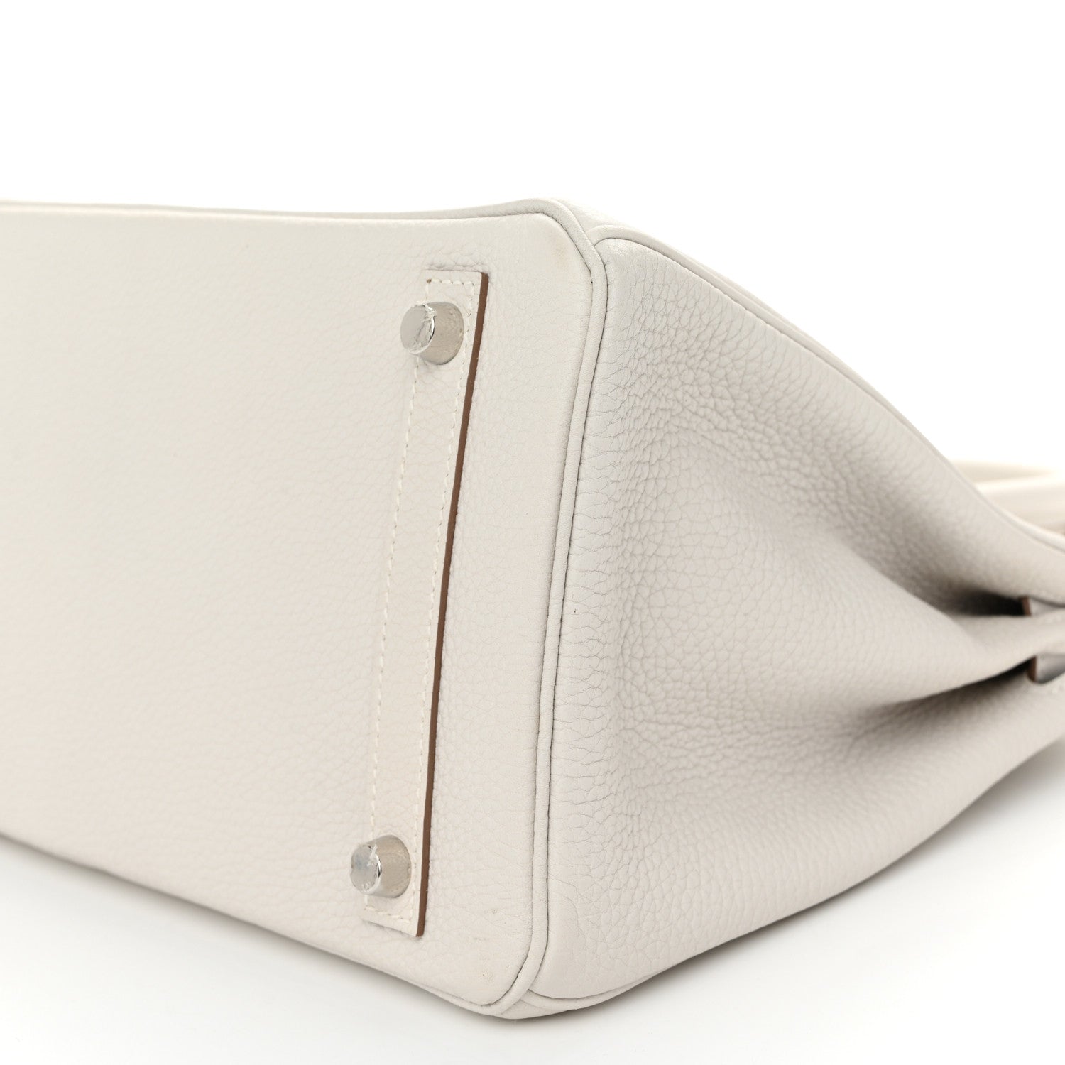 Hermes Togo Birkin 30 Gris Pale 10 of 12