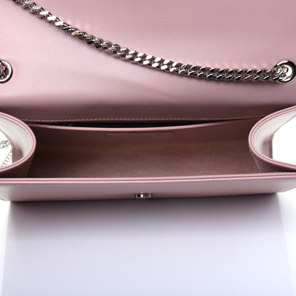 Saint Laurent SAINT LAURENT Smooth Calfskin Medium Classic Monogram Kate Tassel Satchel Pale Pink 5 of 13