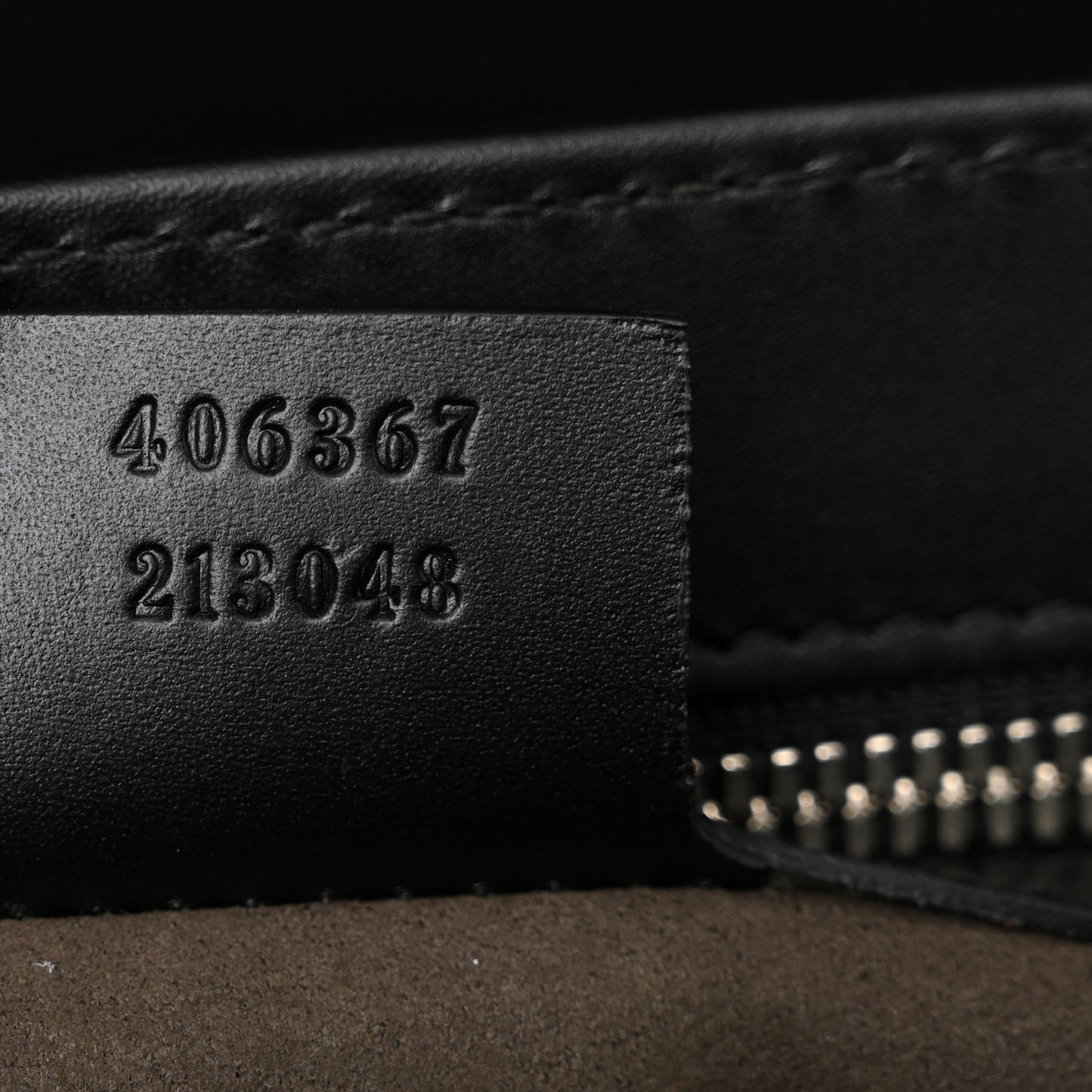 Guccissima Signature Medium Double Buckle Flap Messenger Bag Black