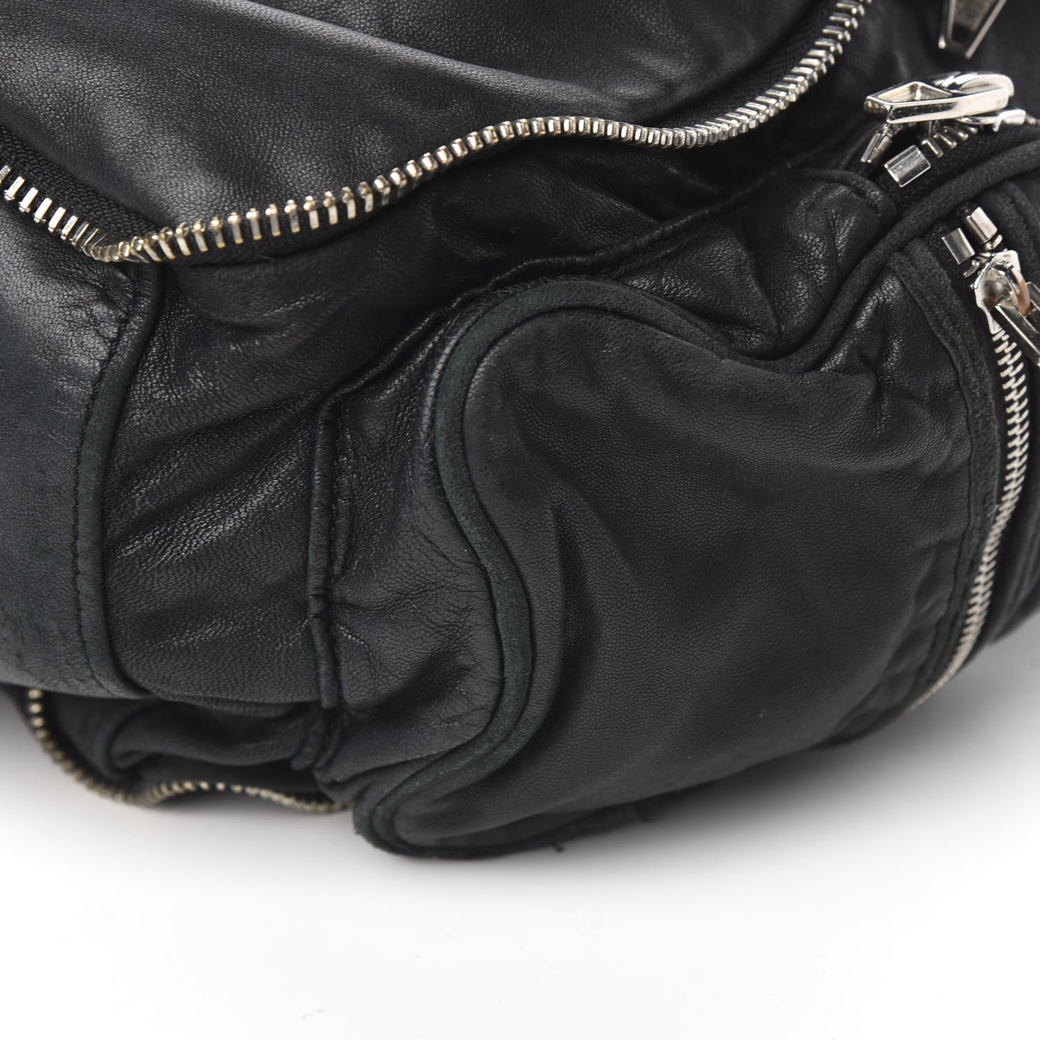 Alexander Wang Washed Lambskin Jane Black 8 of 8