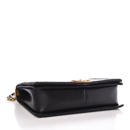 Chanel Lambskin Quilted Large Boy Flap Black 4 of 10