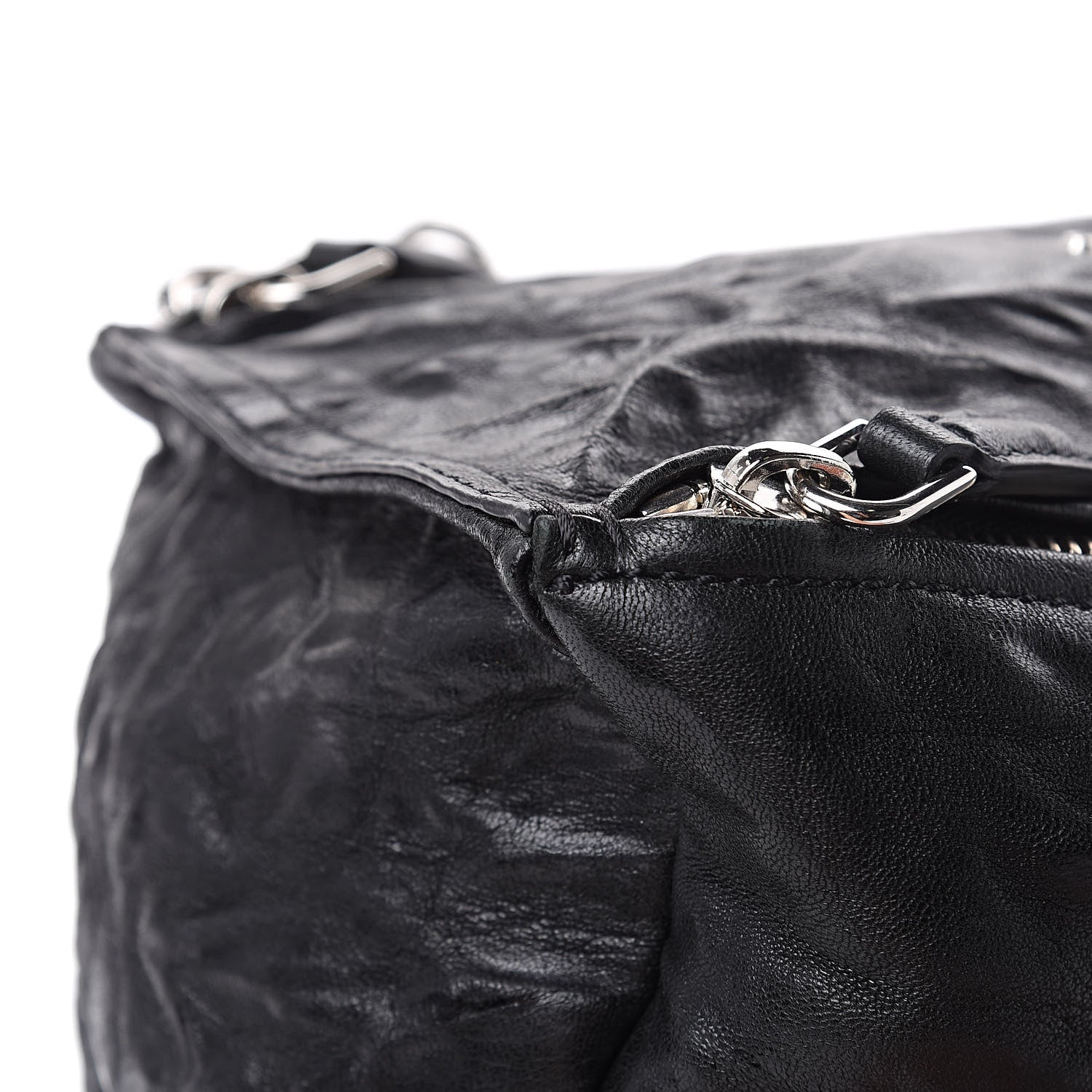 Givenchy Tumbled Sheepskin Small Pandora Black 11 of 12