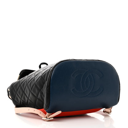 Chanel Lambskin Quilted Small Cuba Urban Spirit Backpack Black 7 of 31