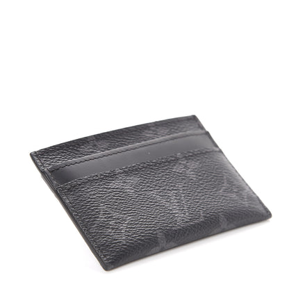Louis Vuitton Monogram Eclipse Porte-Cartes Double Card Holder 3 of 5