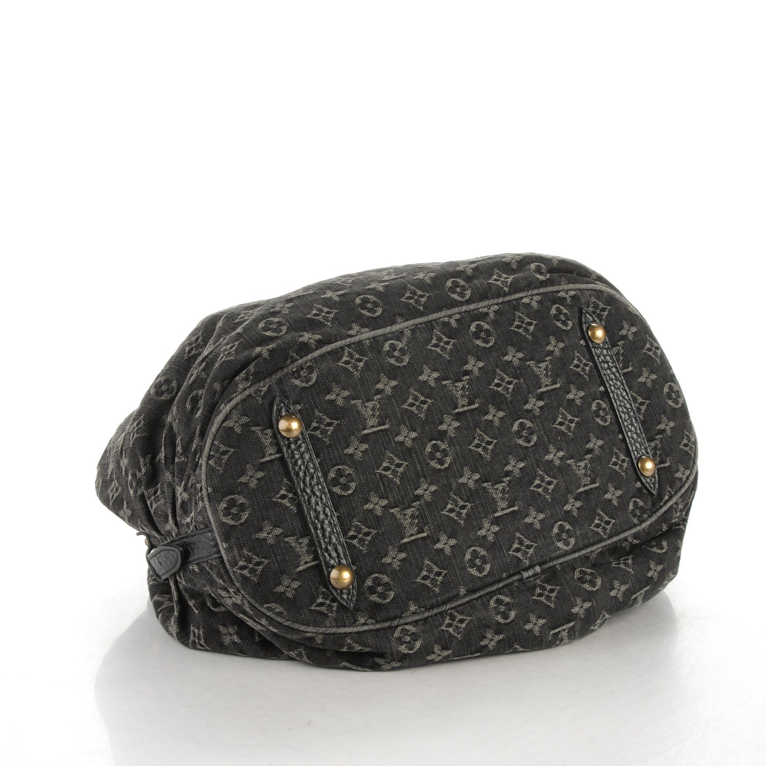 Louis Vuitton Denim Mahina XL Black 3 of 6