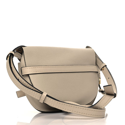 Loewe Grained Calfskin Small Gate Crossbody Bag Light Oat 3 of 8