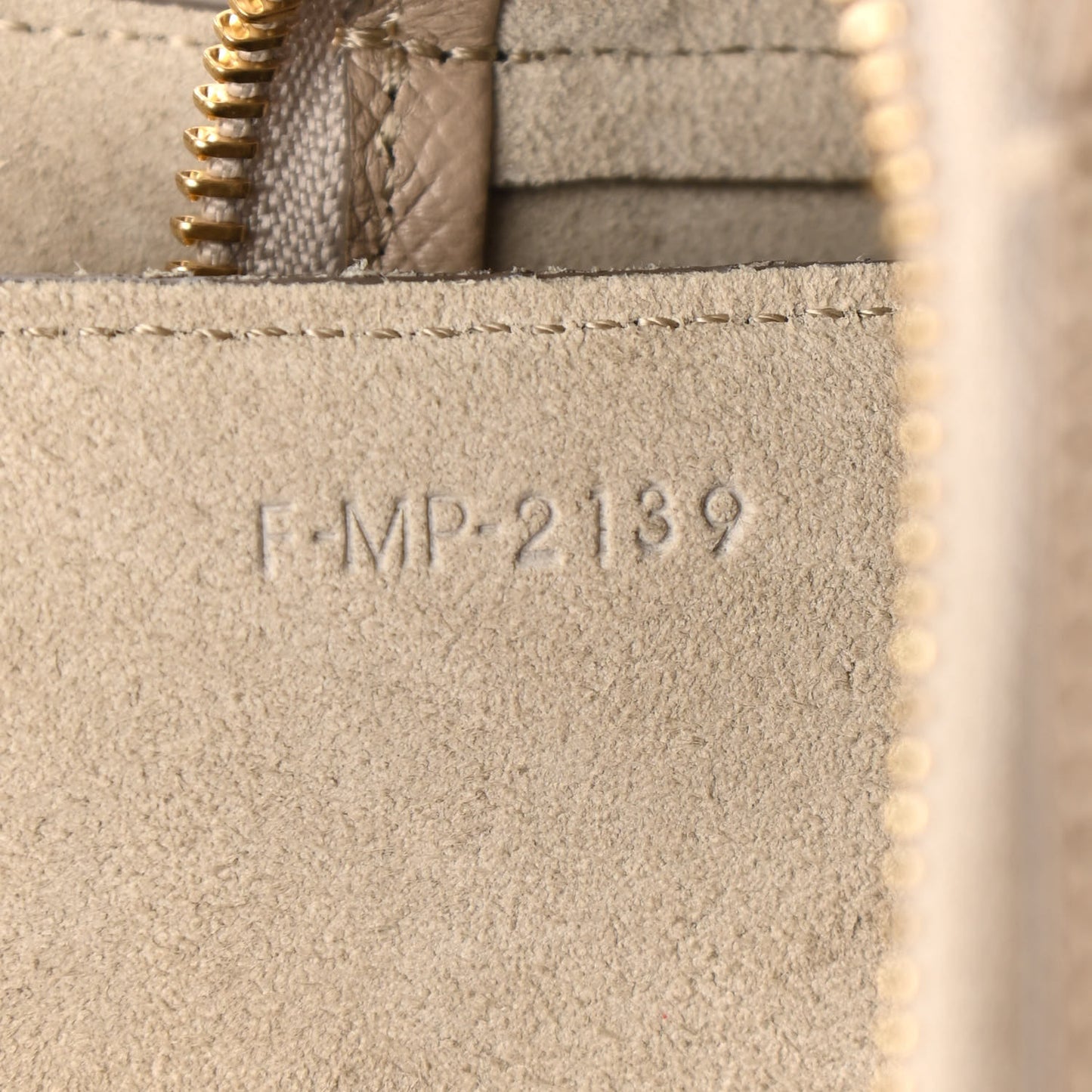 Grained Calfskin Micro Belt Bag Light Taupe