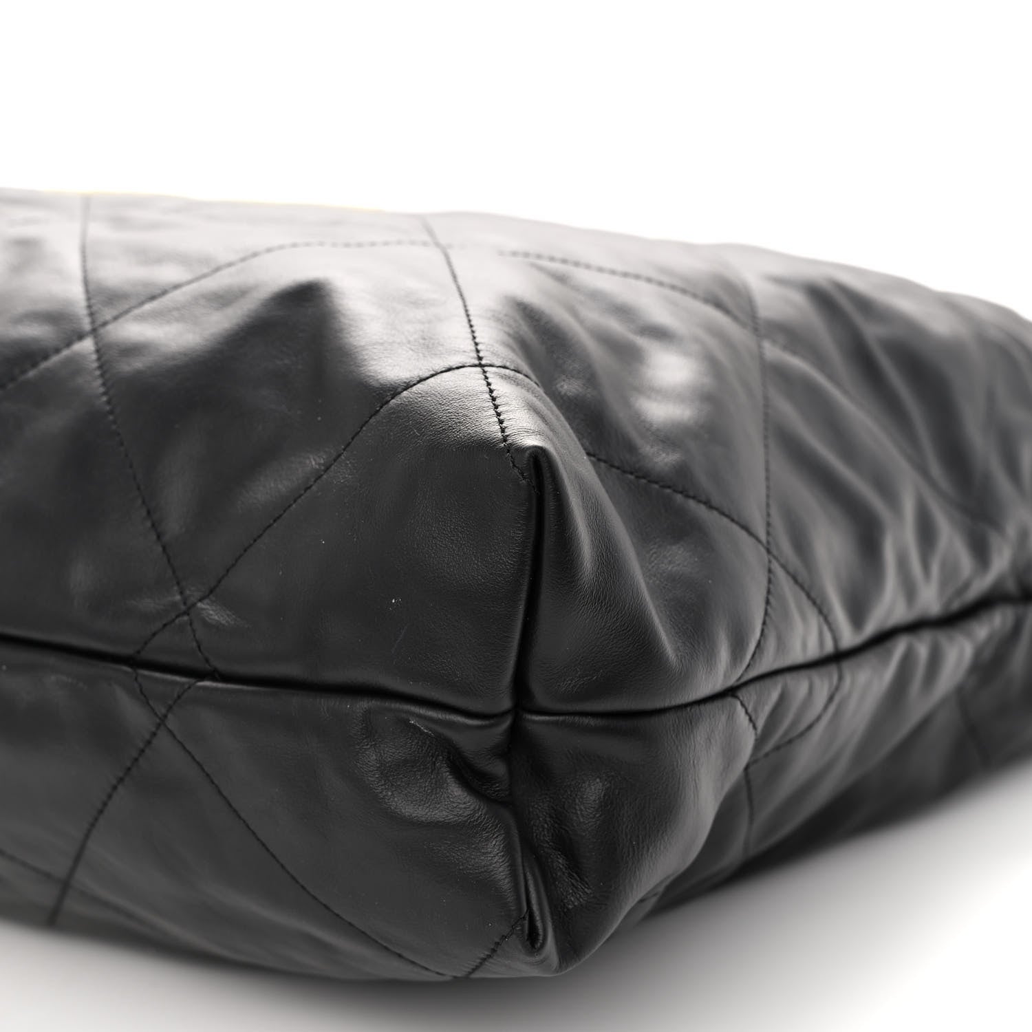 Chanel Calfskin Quilted Large Chanel 22 Black 11 of 11