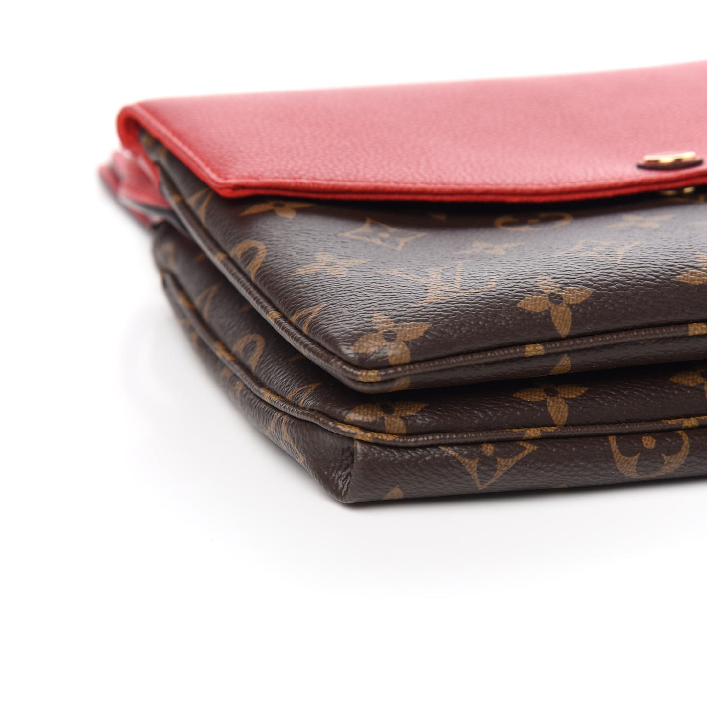 Monogram Twice Pochette Cherry