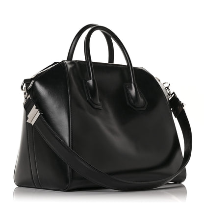 Givenchy Shiny Lord Calfskin Medium Antigona Black 2 of 9