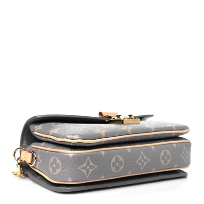 Louis Vuitton Monogram Pochette Metis East West Trianon Gray 4 of 10
