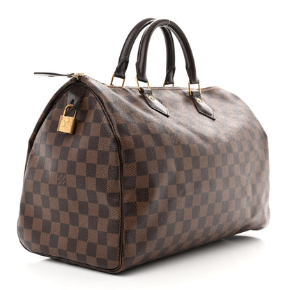 Louis Vuitton Damier Ebene Speedy 35 3 of 11